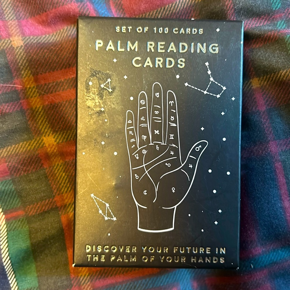 New Set of 100 Palm Reading cards